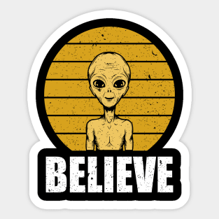 Ufo, I want to believe Sticker